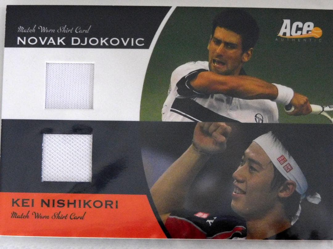 ACE 錦織圭 トレカ 31枚＋ 錦織圭/ジョコビッチ デュアルジャージ