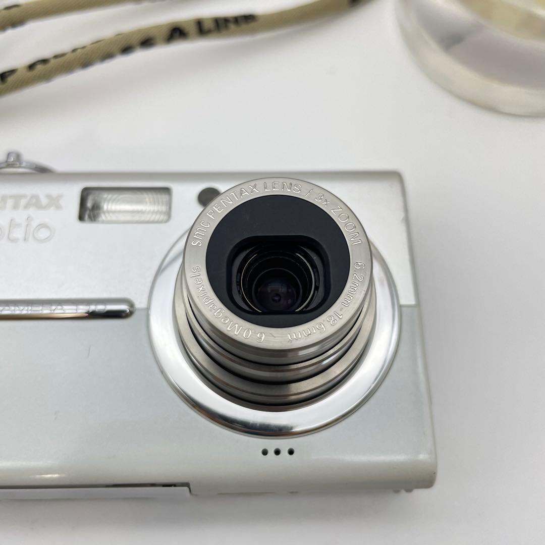 動作確認済✨PENTAX Optio T10✨スマホ転送OK ツートンカラー♪ - メルカリ