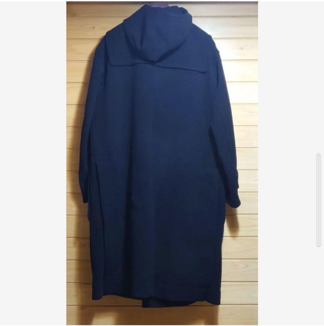 ユニクロ＋Jウールオーバーサイズダッフルコート黒ブラック サイズ M