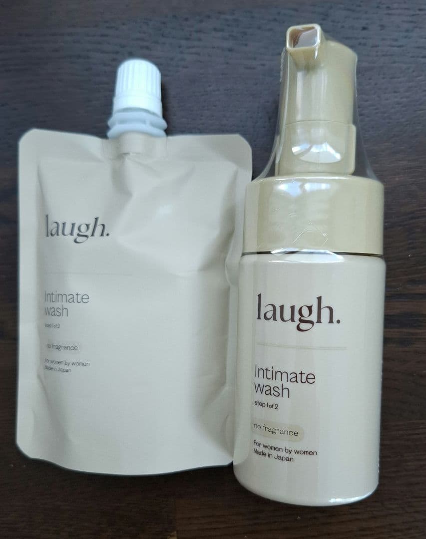laugh. Intimate wash 無香料本体+詰め替え - メルカリ