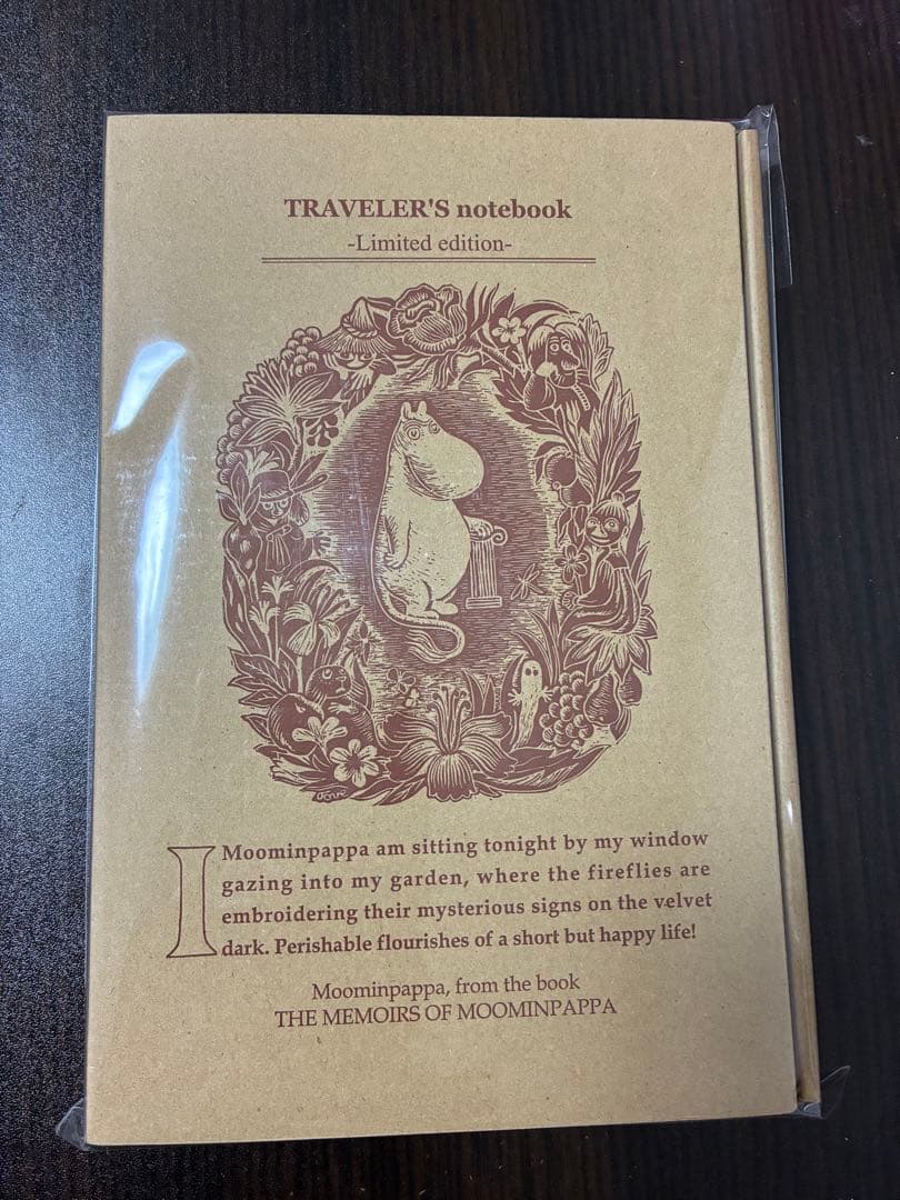 MOOMINコラボ　トラベラーズノート　ムーミンパパの思い出　セット MOOMIN SHOP ONLINE】いよいよ発売！トラベラーズノートセット