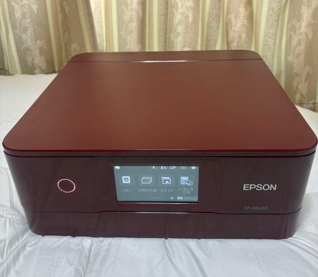 EPSON インクジェットプリンター EP-882AR 複合機 ジャンク品 - メルカリ