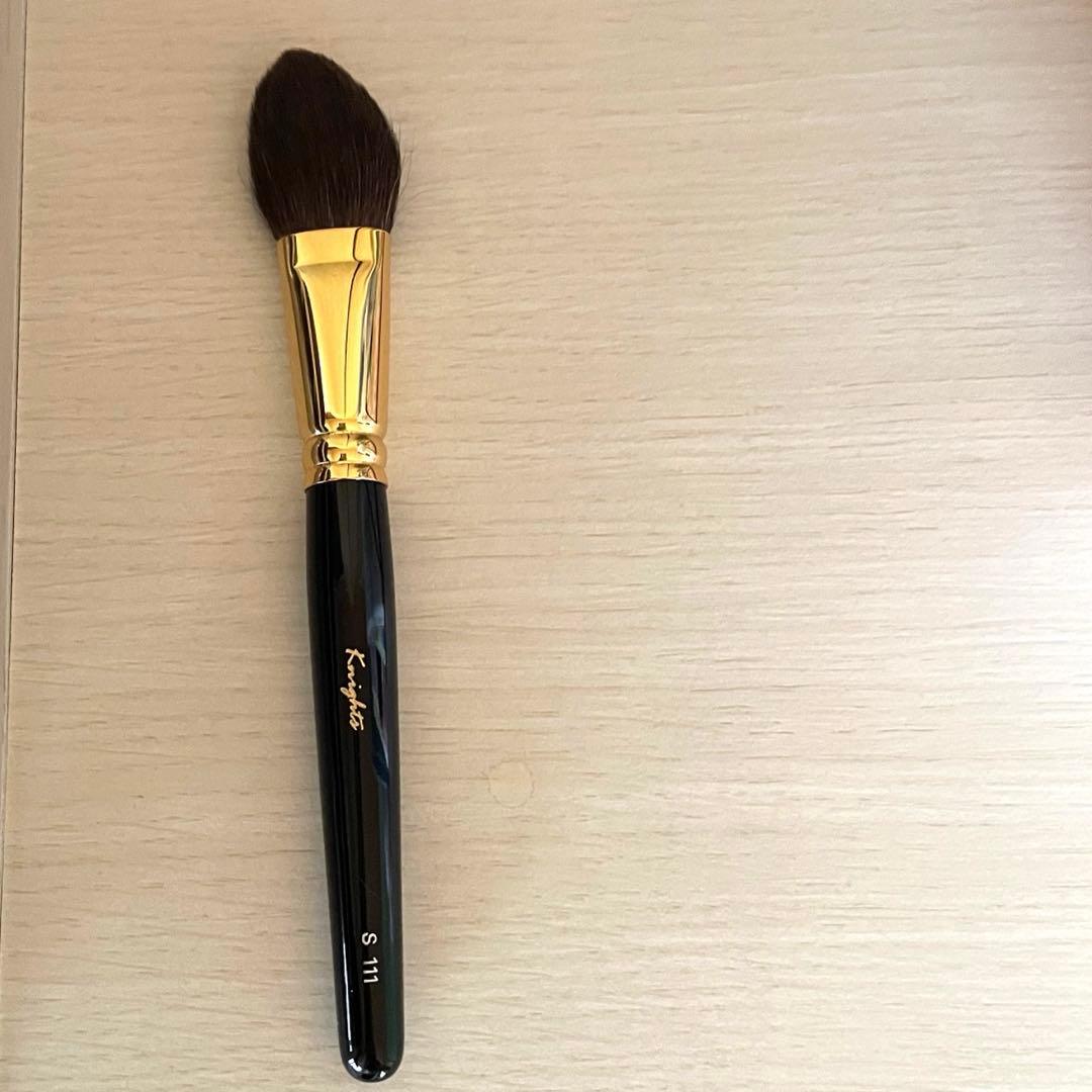 白鳳堂 S111 Bk チークブラシ 丸平 灰リス - メルカリ