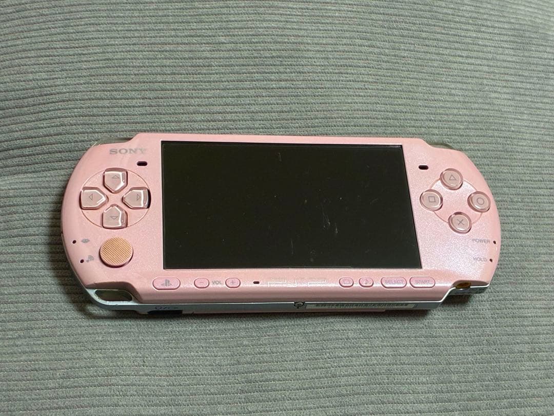 PSP 3000 ブロッサム・ピンク (PSP-3000ZP) 本体 - メルカリ