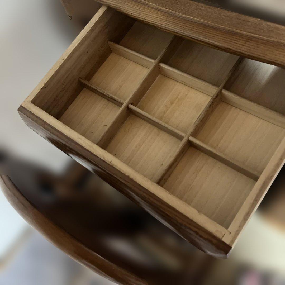 お値下げ✨三面鏡ドレッサー 鏡台 ランプコンセント付き 昭和レトロ