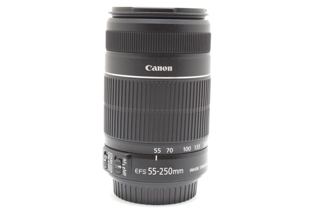 Canon EF-S55-250mm ISⅡ 望遠 手ブレ補正 美品 運動会最適 - メルカリ