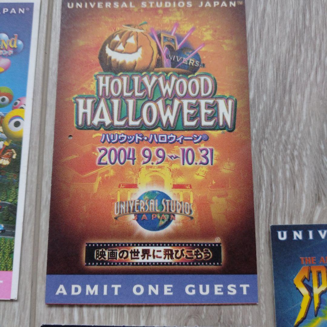 USJ ユニバーサルスタジオジャパン チケット半券 5枚 使用済み - メルカリ