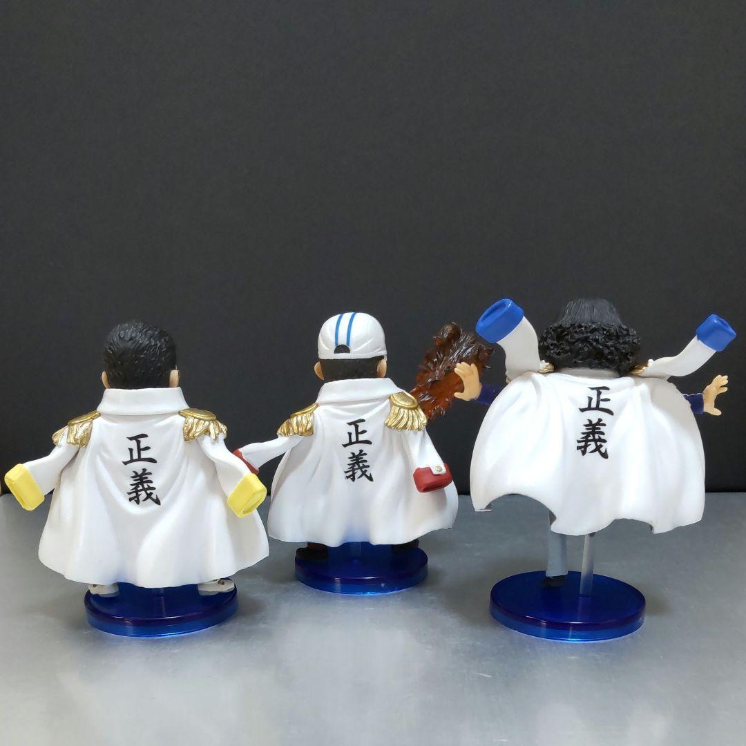 ONE PIECE 海軍 三大将 ( 赤犬 黄猿 青雉 ) フィギュア - メルカリ