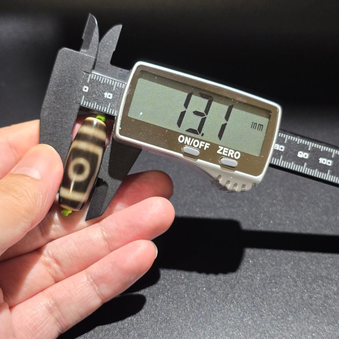 8 老礦天珠 二眼天珠 天珠 天然石 風水 御守 占い