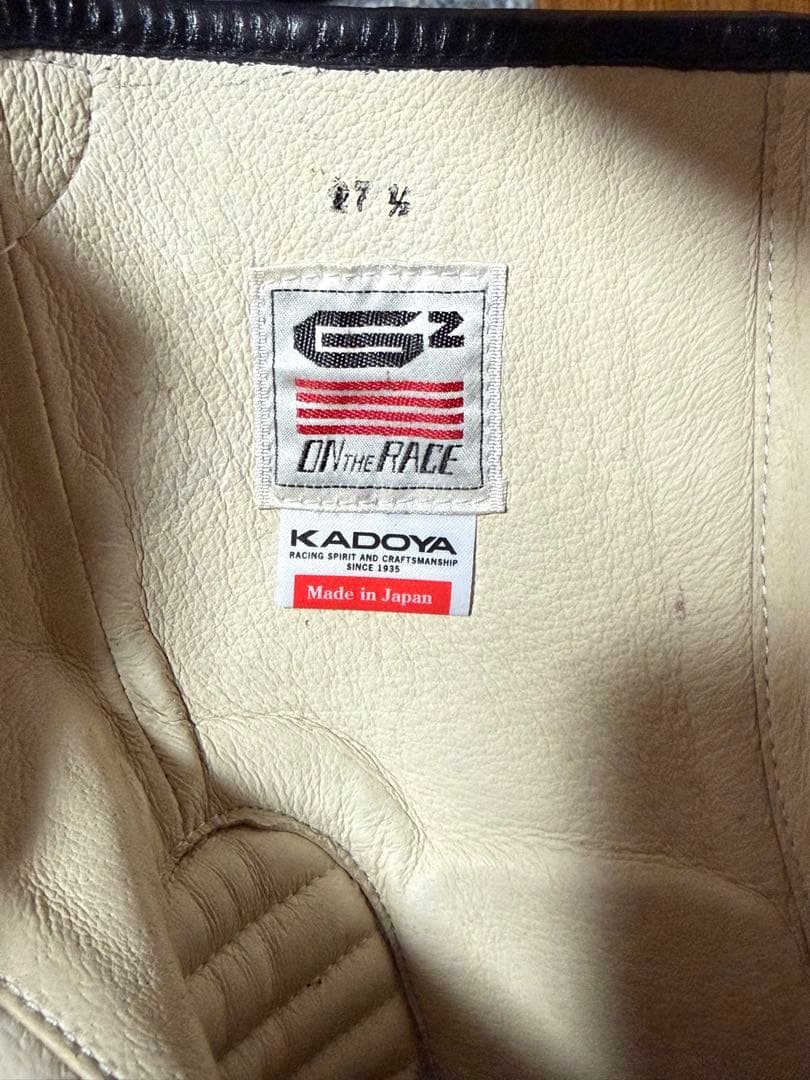 未使用品 KADOYA カドヤ G2 4012 ライディングブーツ 27.5cm