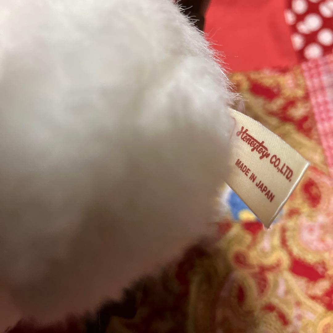 レトロぬいぐるみ 人形 うさぎ ハニートイズ モンチッチ 指しゃぶり