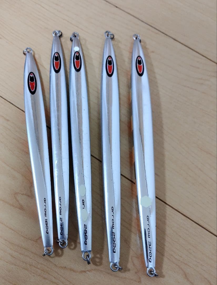 シーフロアコントロール　アロー　5点セット SEAFLOORCONTROL（シーフロアコントロール） アロー 200g チタン