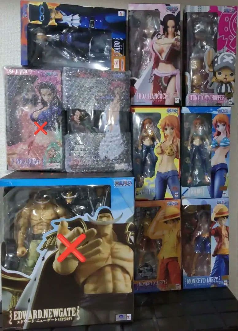 ヴァリアブル ワンピース 白ひげ ハンコック ロビン シャンクス フィギュア ワンピース」ルフィ、シャンクス、バギー、白ひげ…“新旧四皇”が