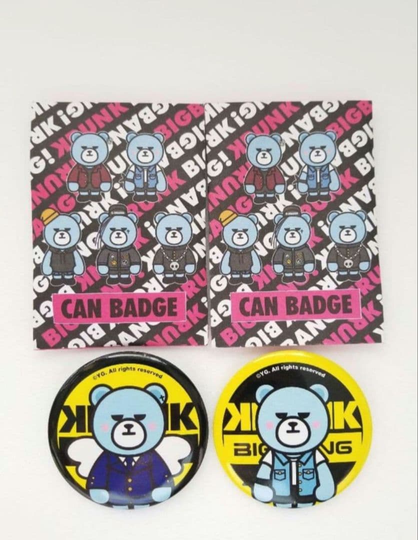 KRUNK×BIGBANG D-LITEコレクション缶バッジ2種類 未使用テソン - メルカリ