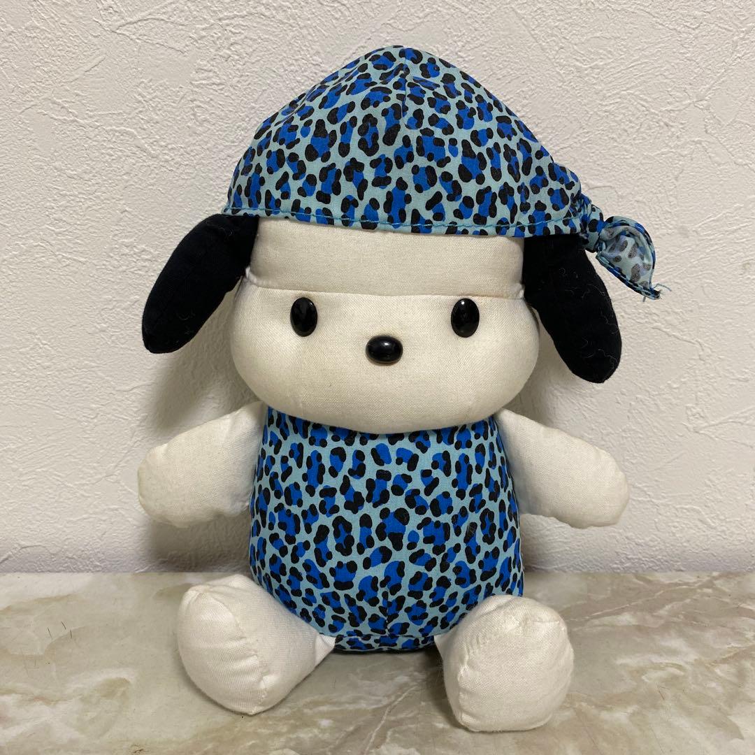 レア 当時物 1999 ポチャッコ ぬいぐるみ ヒョウ柄 平成レトロ m2