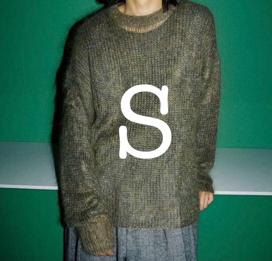 美品】KID MOHAIR MIX KNIT Sサイズ【LIDNM】 - メルカリ