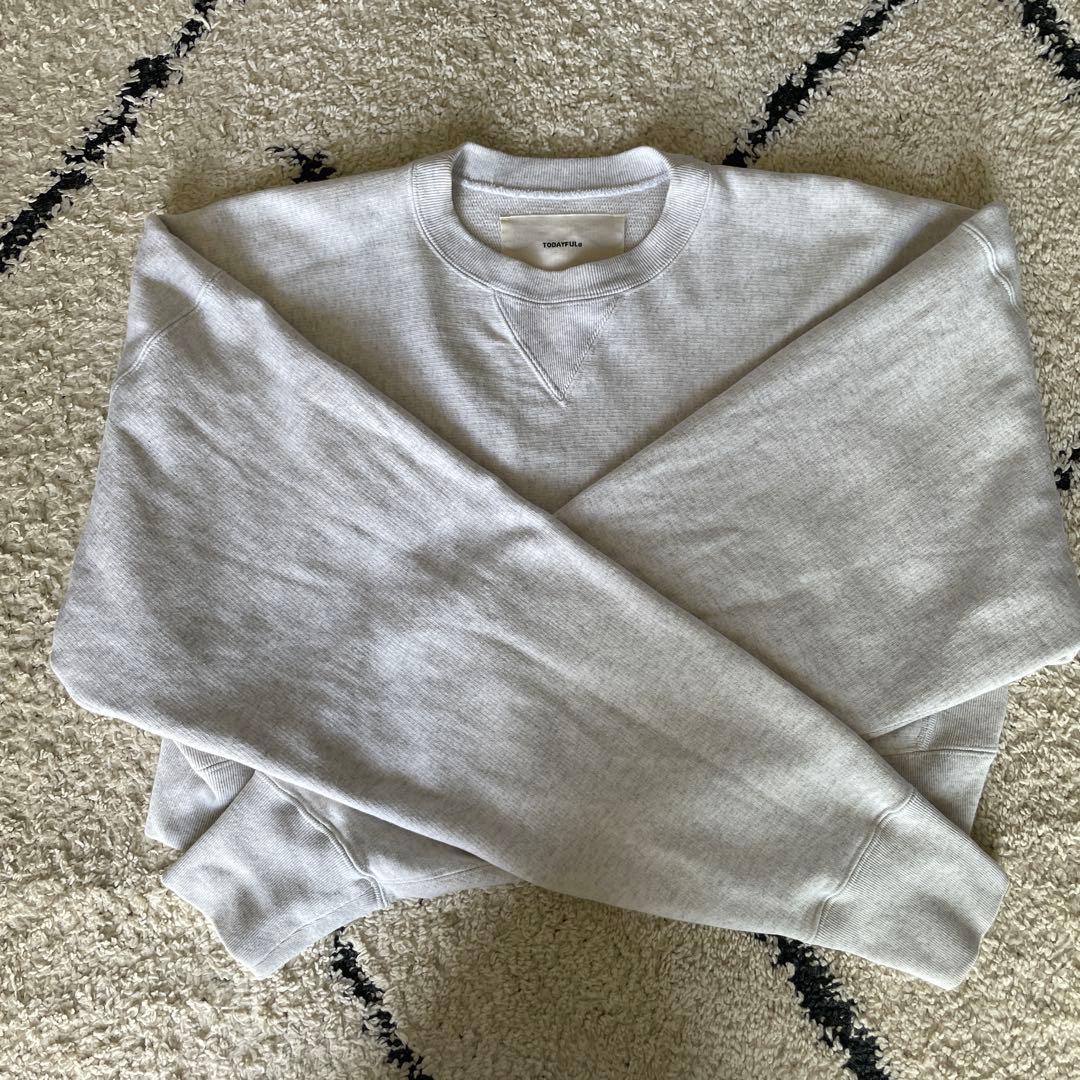 TODAYFUL グレー クロップドスウェット - メルカリ