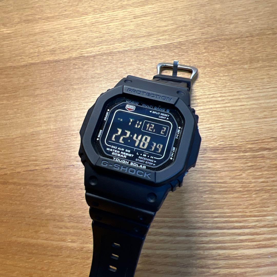 GSHOCK（GW-M5610U-1BJF） Amazon.com: Casio G-Shock GW-M5610U-1 Men's Solar Black Resin