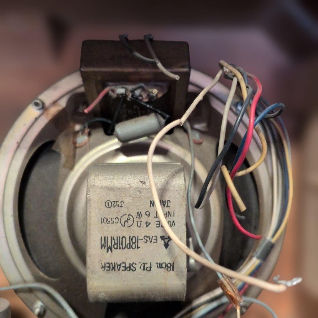 FMの聴ける真空管ラジオ ナショナルパナソニックRE-760 ジャンク