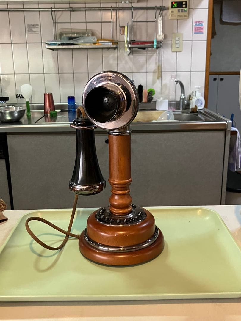 アンティーク電話機 楽天市場】レトロ電話機 アンティーク電話機 家の装飾適用 回転