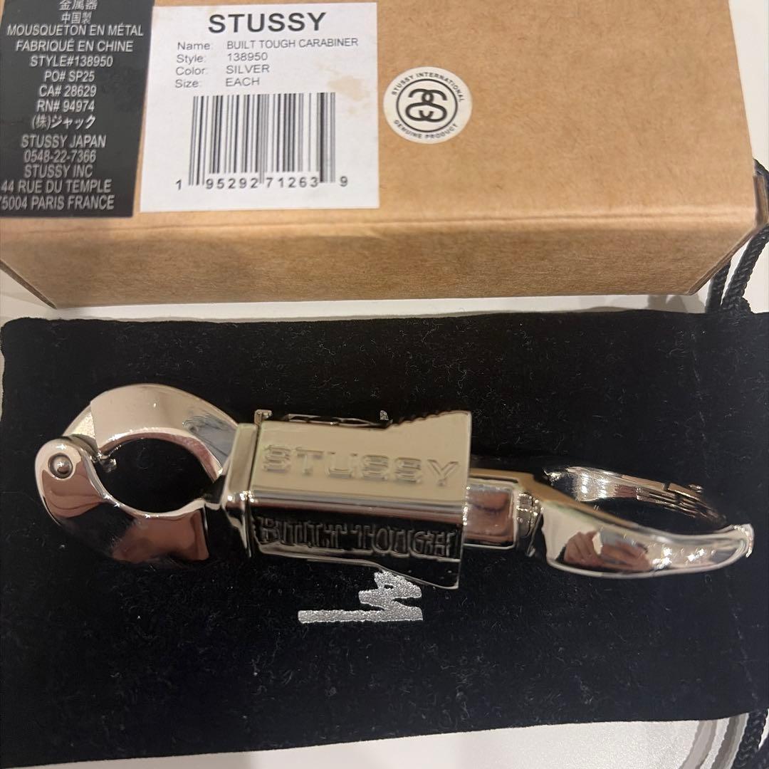 STUSSY BILL TOUGH CARABINER シルバー カラビナ - メルカリ