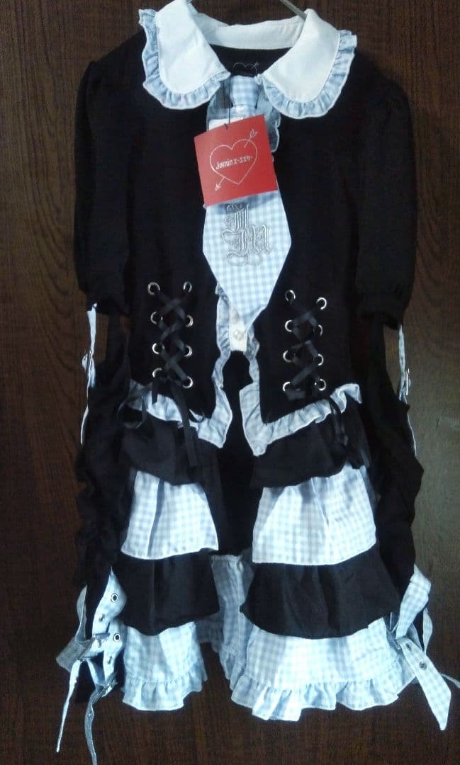 Jamie エーエヌケー ジャパニーズ制服ティアードTOPS サイズ M ブルー