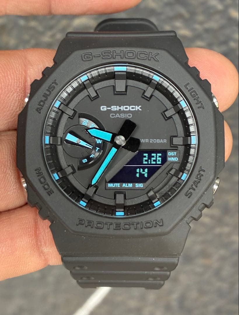 新品未使用 G-SHOCK CASIO GA-2100-1A2 腕時計 逆輸入 - メルカリ