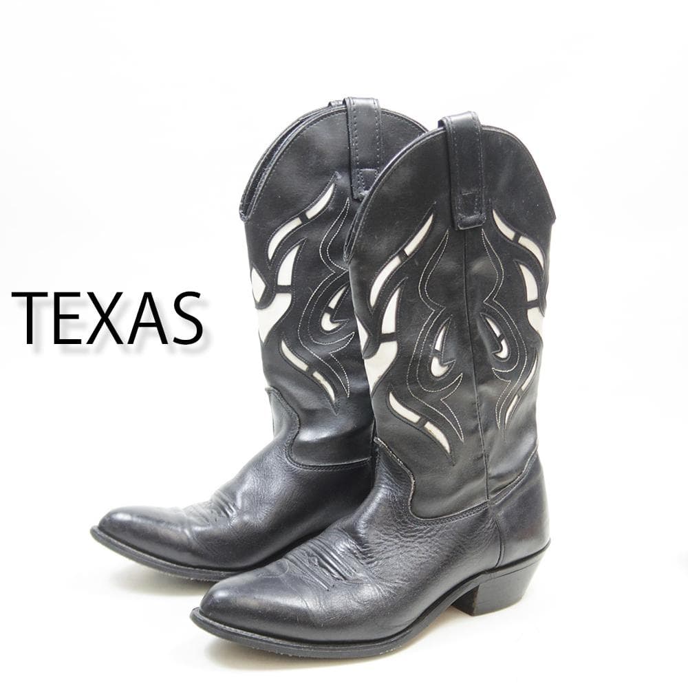 25cm　TEXAS　ウエスタンブーツ　2トーン　USA製　P3705 Twisted X Men's 12