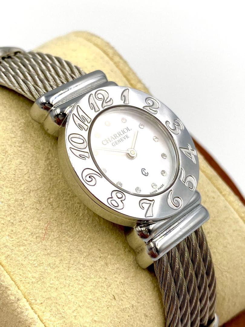 稼働品 CHARRIOL シャリオール サントロペ 12P QZ レディース - メルカリ