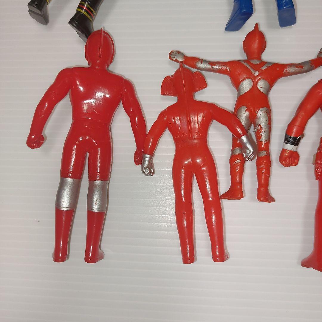 特撮、戦隊ヒーロー、ウルトラマン 昔のソフビやフィギュアまとめて