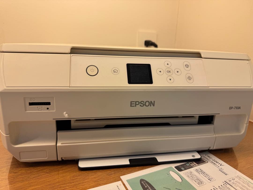 EPSONインクジェットプリンター　EP-710Aジャンク品 Yahoo!オークション -「エプソン カラリオ ep-710a」の落札相場・落札価格