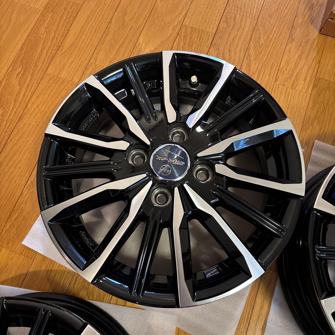 14インチ　SMACK VALKYRIE 2本セット② 共豊 KYOHO ホイール スマック ヴァルキリー 14×5.5J インチ 4H PCD