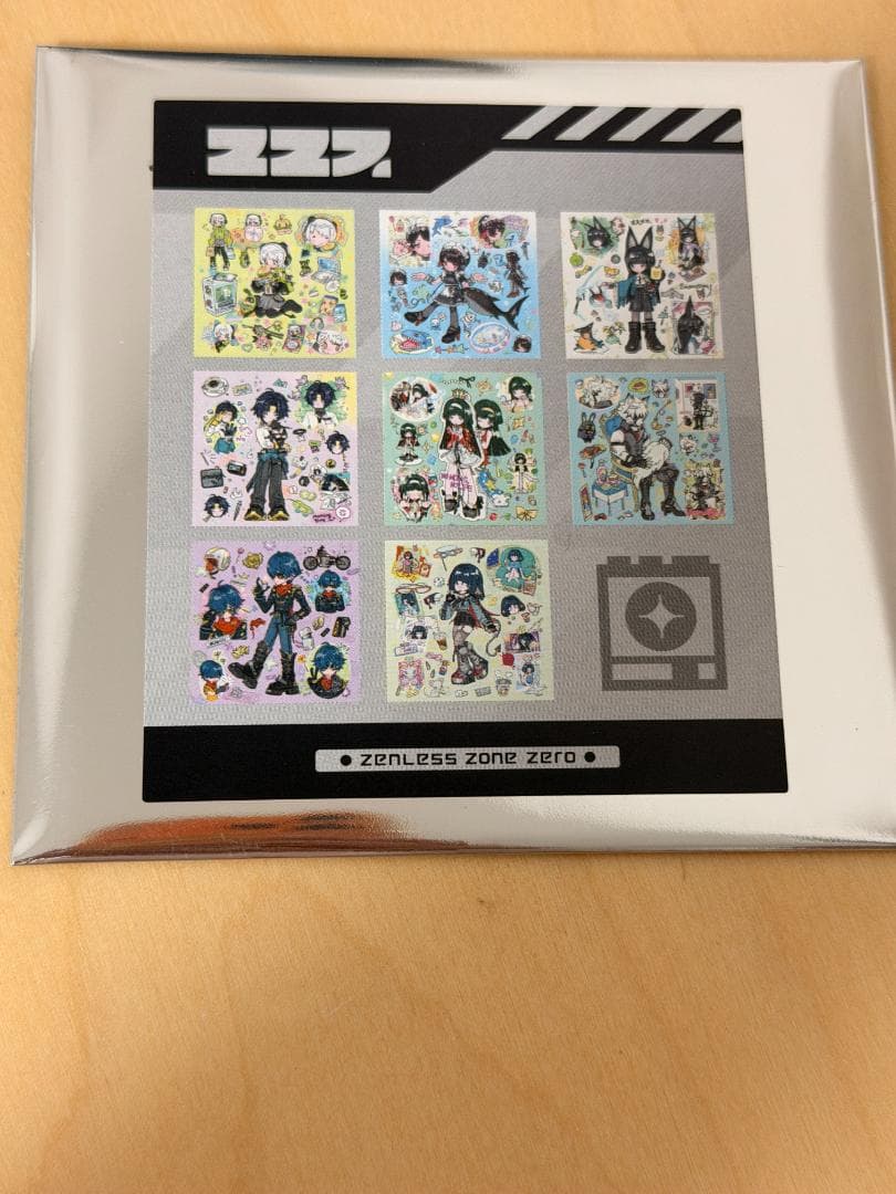ゼンゼロ・公式】ラミネート手帳シリーズ コレクションカード 缶バッジ