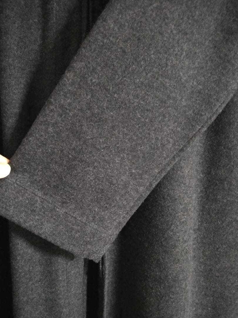 no control air ウールノーカラーコート グレー M ネストローブ - メルカリ