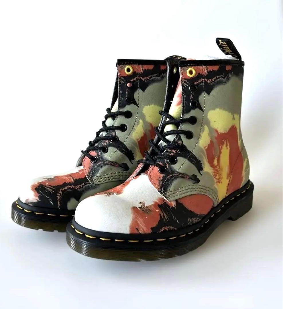 新品未使用【ドクターマーチン】 8ホールレースアップブーツ コラボ 23.5cm