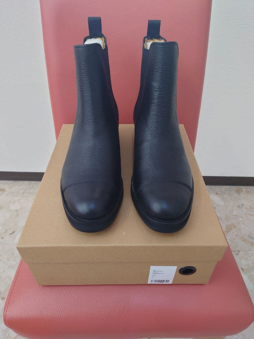 shiun GRAIN CHELSEA BOOTS サイズ39 - メルカリ