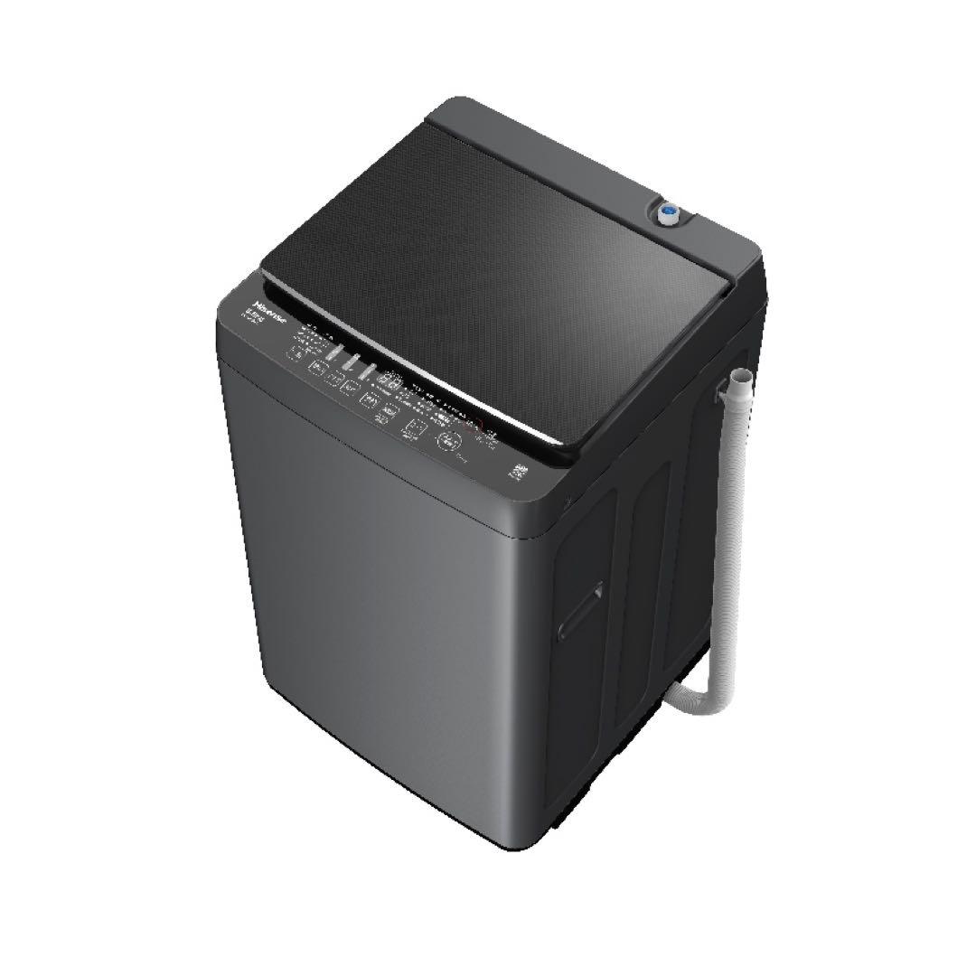 ★極美品★Hisense 5.5kg 全自動洗濯機 HW-G55E2K 黒