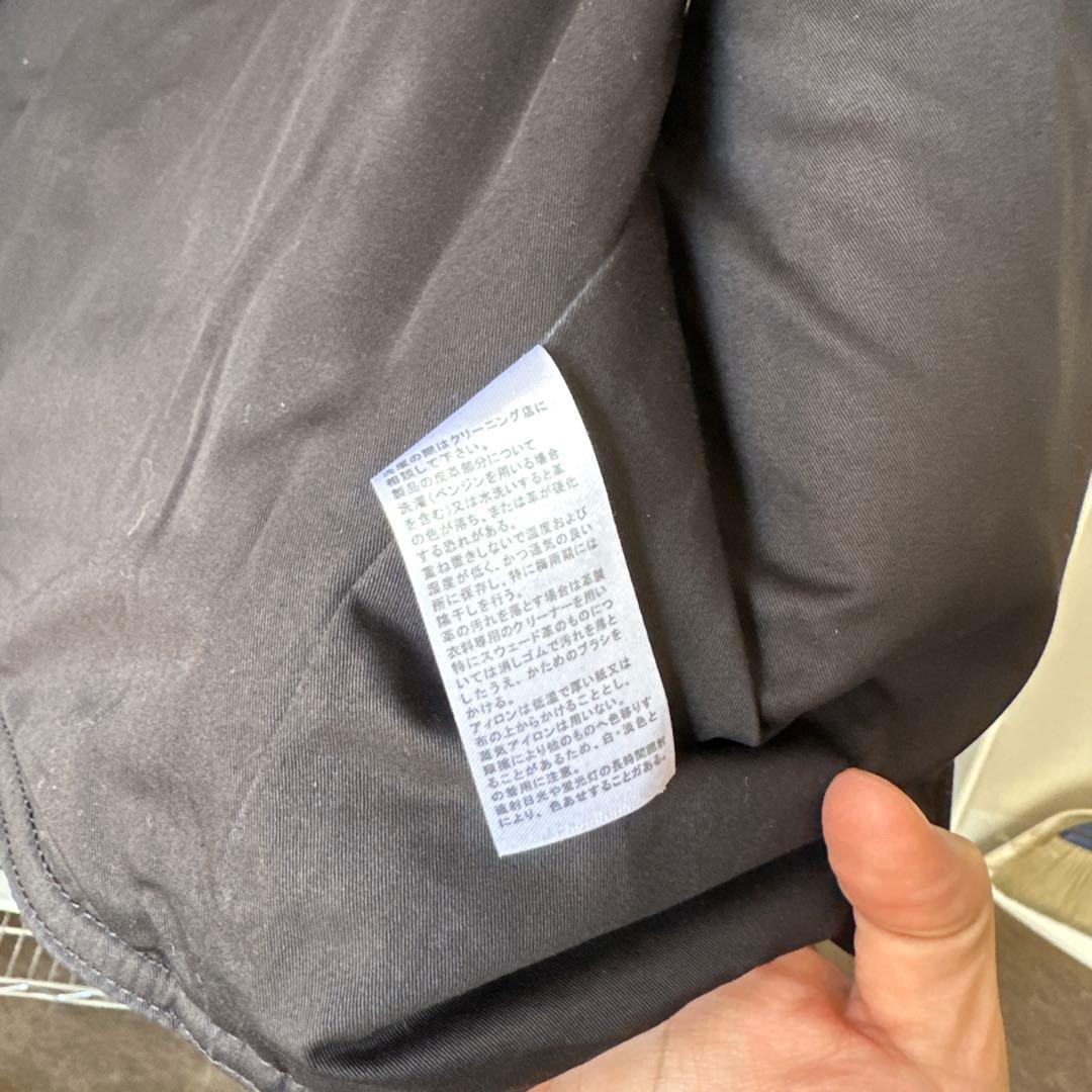 肉厚ゴートレザー製サンプルベスト／本水牛ボタン／REALSIMONS - メルカリ