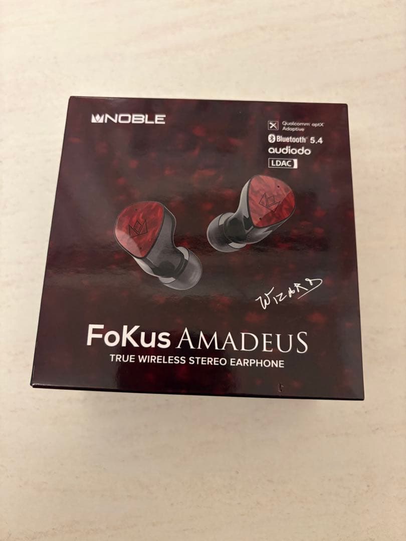 試聴1時間のみ　Noble Audio Fokus Amadeus アマデウス Noble Audio FoKus Amadeus【NBA-FOKUS-AMADEUS】 – e☆イヤホン