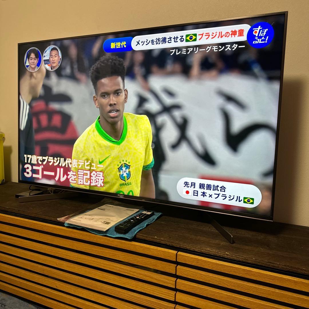 超美品】SONY BRAVIA 55v型2020年式保護フィルム付スタンド新品