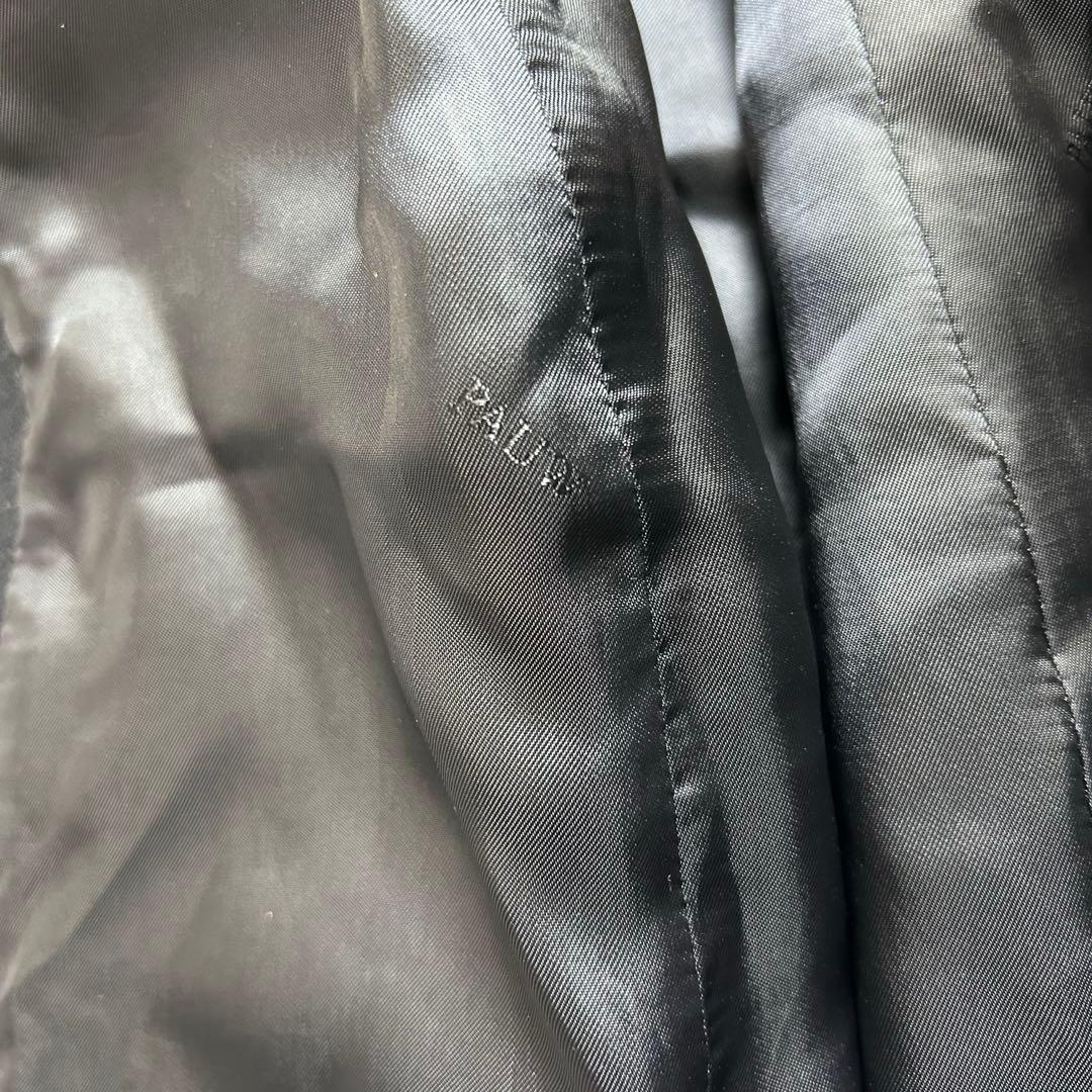 ドゥーズィエムクラス PAUW ウール ナポレオンコート ネイビー 金