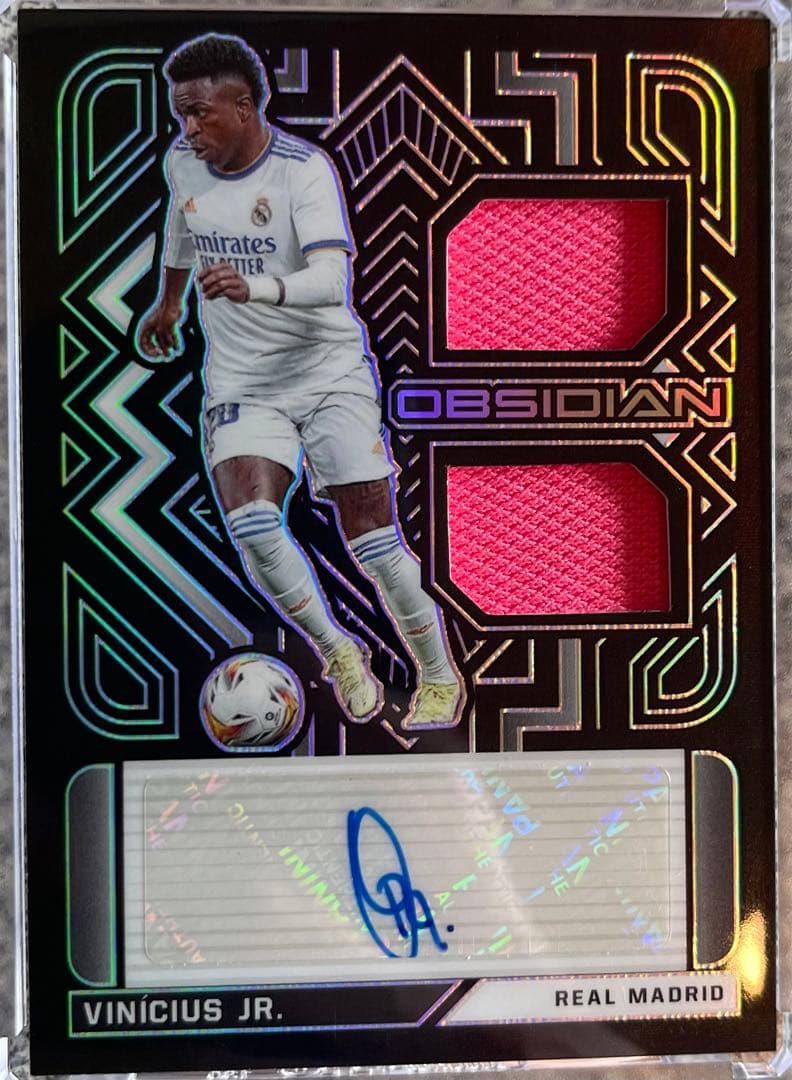 直筆サイン!世界限定8枚】カマビンガ ヴィニシウス Leaf レアル・マドリー