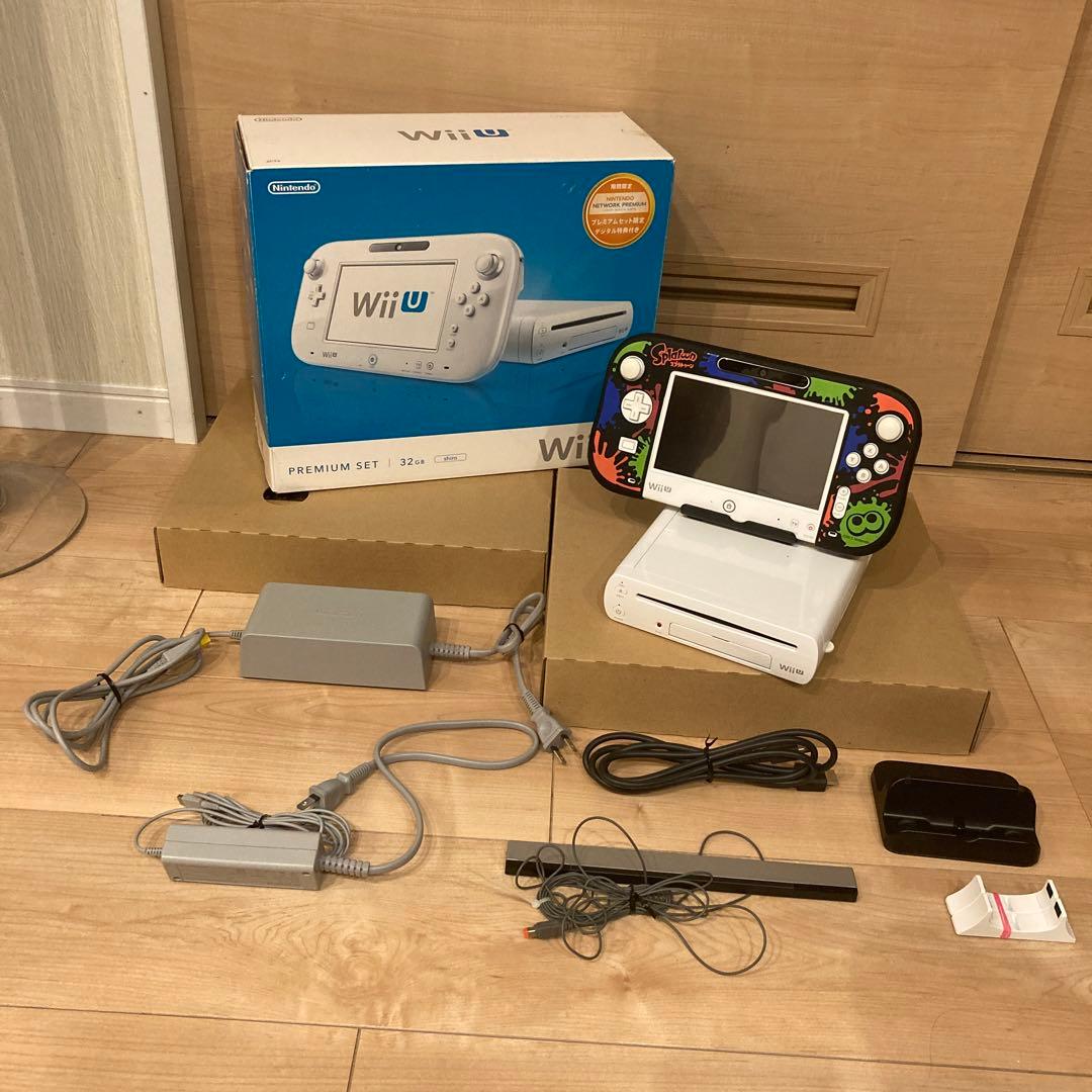 WiiU本体 プレミアムセット 32GB ホワイト 外箱 内箱 - メルカリ
