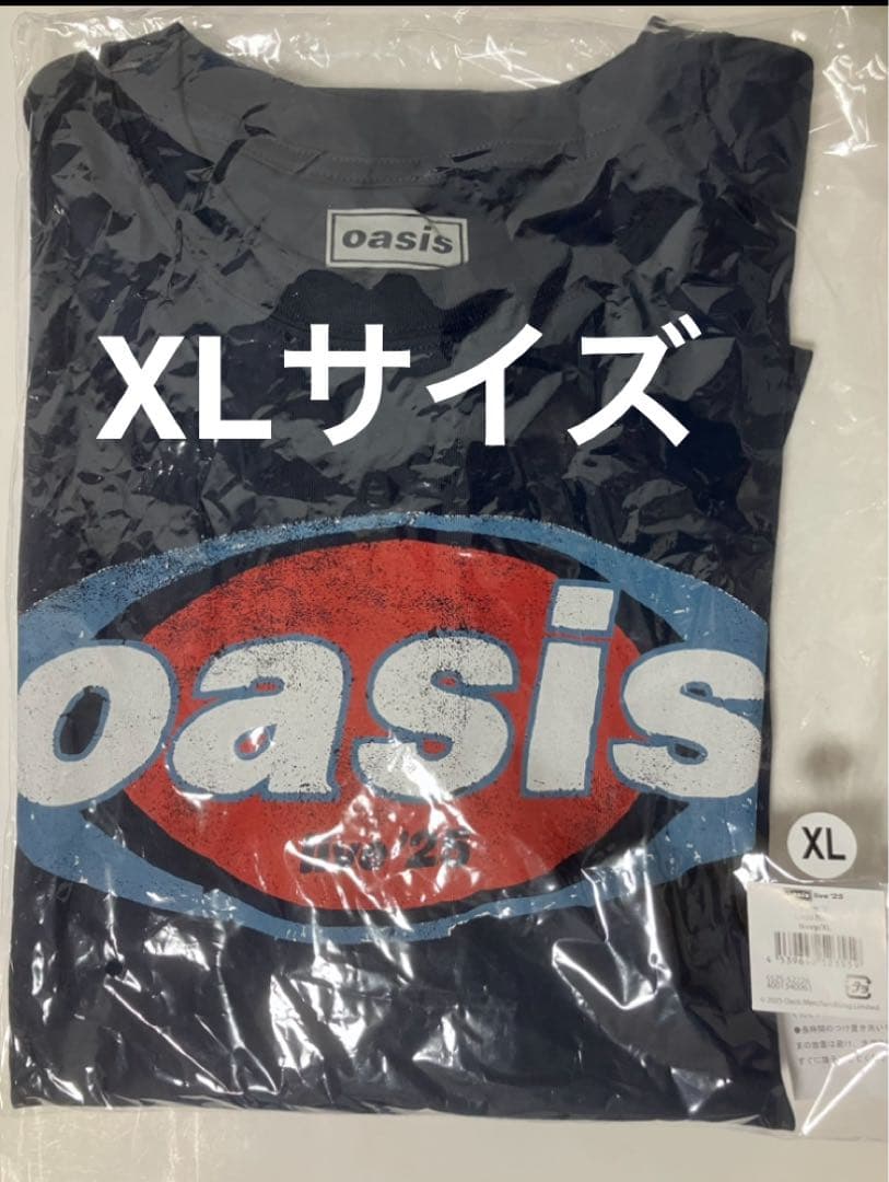 oasis Tシャツ Logo Navy XLサイズ 新品】 Oasis オアシス Tシャツ Logo Navy ネイビー L - メルカリ