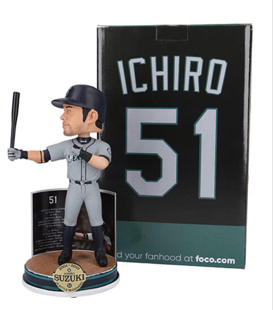 新品未開封　MLB公式ライセンスのイチロー選手のボブルヘッド人形（首振り人形） イチロー ボブルヘッド」のグッズ通販 | セレクション公式オンライン