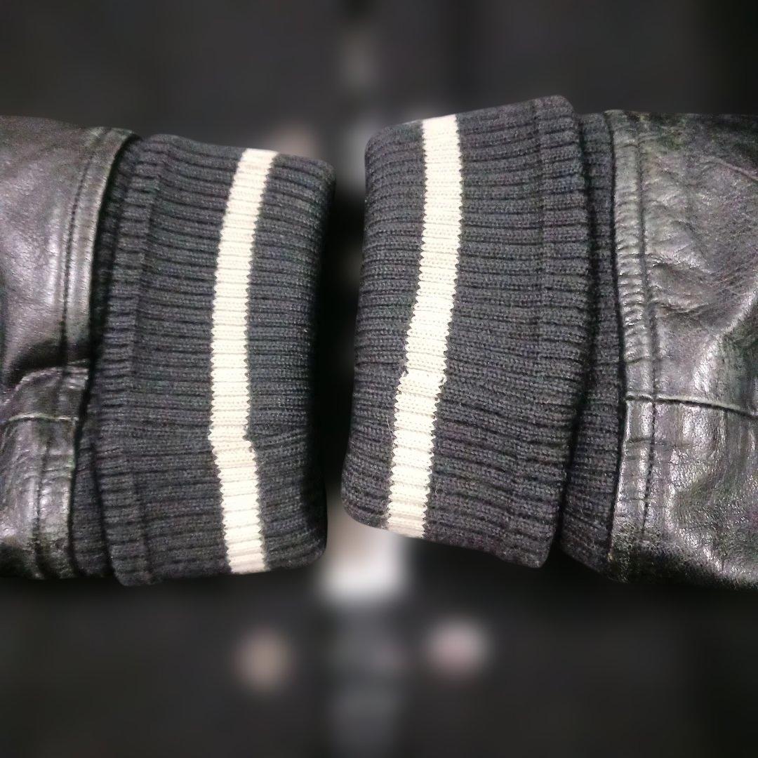 SCHOTT BROS ショット×ila ロゴ 刺繍 スタジャン M - メルカリ