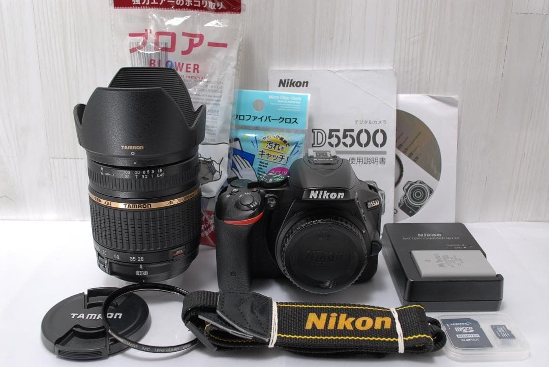 ✨レンズ1本でOK✨Nikon D5500 28-300mm スマホ転送 高倍率 - メルカリ