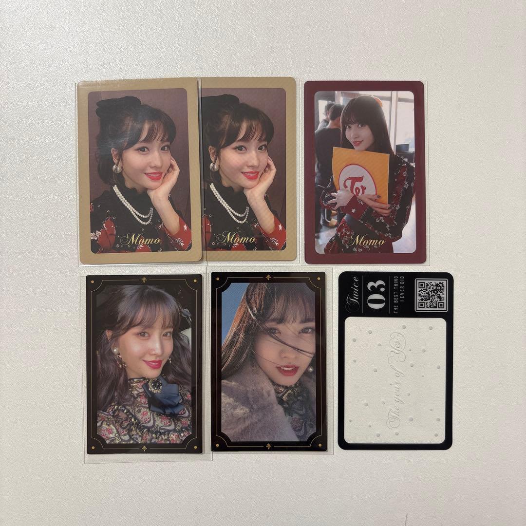 TWICE モモ the year of yes トレカ セット - メルカリ