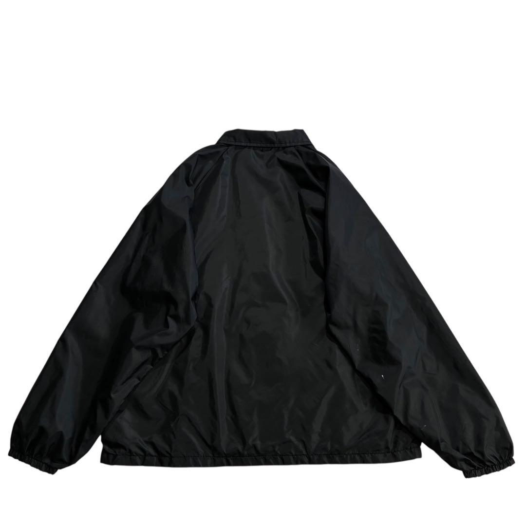 90s USA製 チャンピオン スパークプラグ コーチジャケット XL 黒