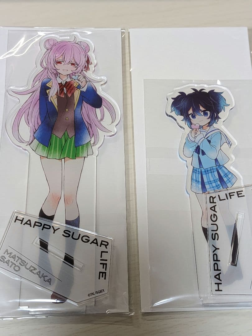 ハッピーシュガーライフ ビッグアクリルスタンド 松坂さとう 神戸しお
